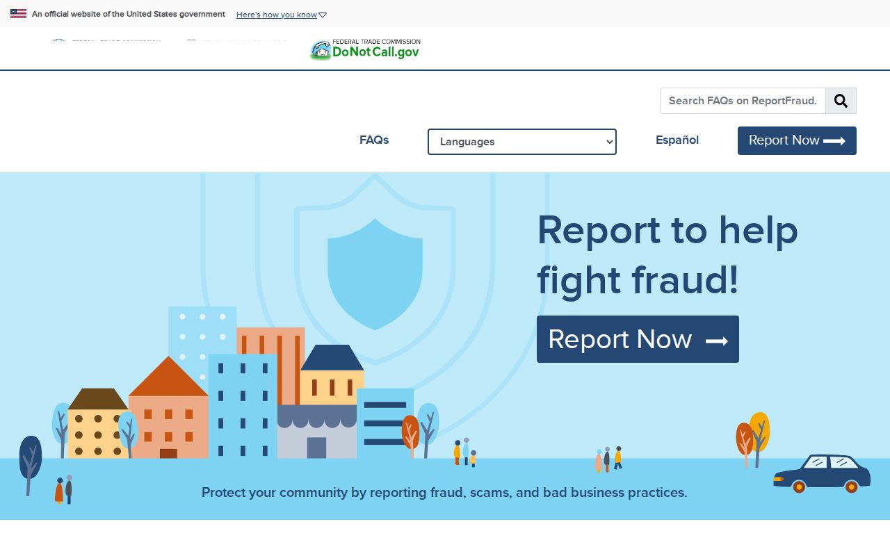 Yorba Linda neighbors FTC fraud reporting resource
